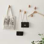S Wooden Teardrop Hooks - Heavy Duty Wall Hooks for Keys, Hats, Bags, Scarves - Rustic Farmhouse Decor -... - House Of Avana
