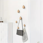 S Wooden Teardrop Hooks - Heavy Duty Wall Hooks for Keys, Hats, Bags, Scarves - Rustic Farmhouse Decor -... - House Of Avana