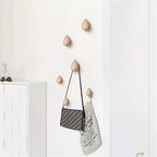 S Wooden Teardrop Hooks - Heavy Duty Wall Hooks for Keys, Hats, Bags, Scarves - Rustic Farmhouse Decor -... - House Of Avana