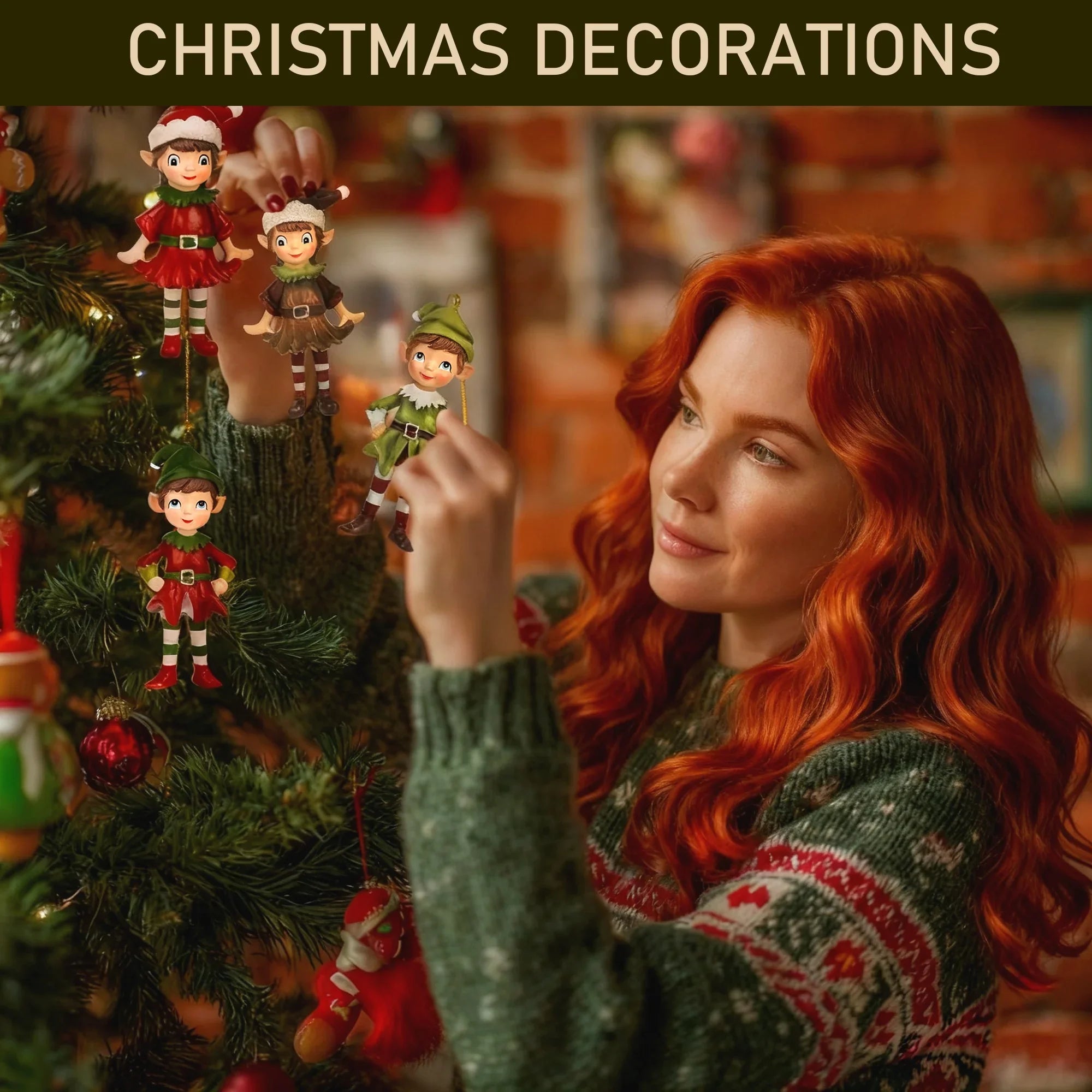 2pcs Christmas Gnome 3D Hanging Ornaments, Gnome 3D Sculpture Resin Decorations, Christmas Gift and Christmas Tree Ornaments, for Christmas Tree, Dining Room, Holiday Shoppers, Home Decorators, Handcrafted Details, Festive De House Of Avana