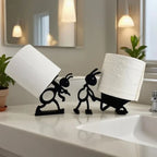 S Modern Ant-shaped Toilet Paper Holders - Self-adhesive, Durable Plastic, Cute Animal Design for... - House Of Avana