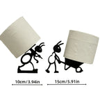S Modern Ant-shaped Toilet Paper Holders - Self-adhesive, Durable Plastic, Cute Animal Design for... - House Of Avana