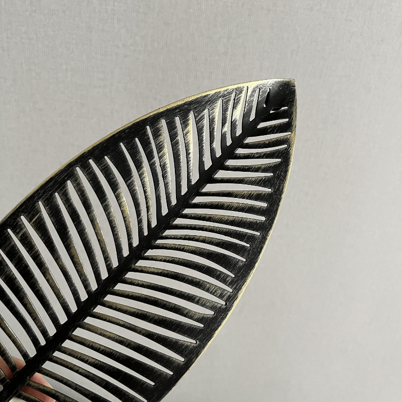 2pcs Nordic Ins Home Leaf Iron Candle Holder • Wall Hanging Wall Decoration • Shooting Props Wall Leaf Iron Candle Holder • Wall Hanging Candle Tray • Template Room Wall Decoration • Family Wedding Decoration Wall P House Of Avana