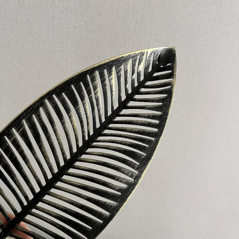 2pcs Nordic Ins Home Leaf Iron Candle Holder • Wall Hanging Wall Decoration • Shooting Props Wall Leaf Iron Candle Holder • Wall Hanging Candle Tray • Template Room Wall Decoration • Family Wedding Decoration Wall P House Of Avana