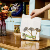 2pcs Metal Ginkgo Leaves Napkin Holders - House Of Avana