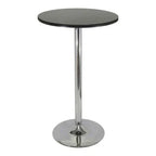 3 Piece Modern Dining Set with Bistro Table and Two Stools