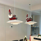 3 Christmas-themed Curtain Buckles | Santa Claus, Christmas Deer, Snowman Designs for Living Room and Bedroom Holiday Decor House Of Avana