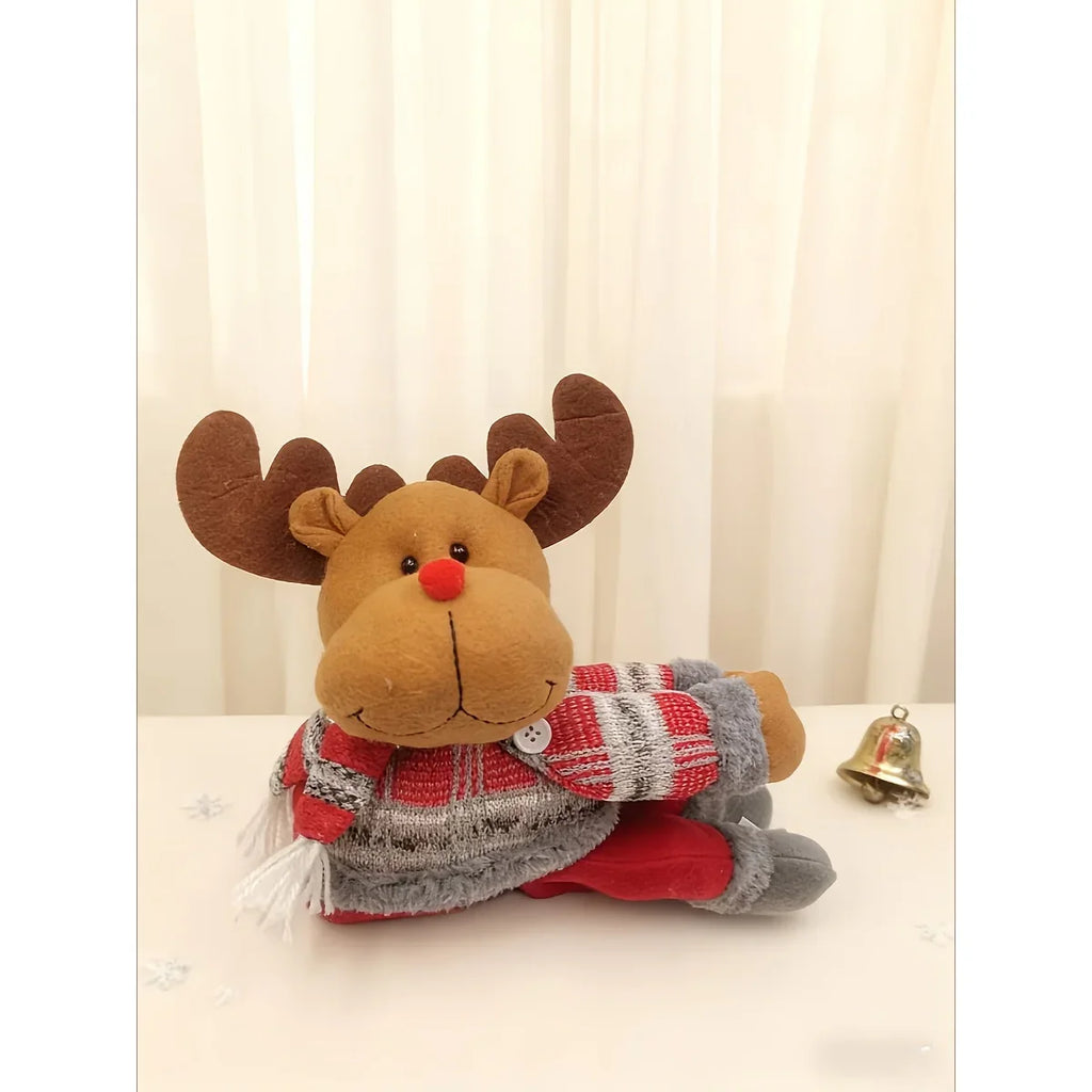 3 Christmas-themed Curtain Buckles | Santa Claus, Christmas Deer, Snowman Designs for Living Room and Bedroom Holiday Decor House Of Avana