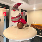 3 Christmas-themed Curtain Buckles | Santa Claus, Christmas Deer, Snowman Designs for Living Room and Bedroom Holiday Decor House Of Avana