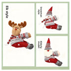 3 Christmas-themed Curtain Buckles | Santa Claus, Christmas Deer, Snowman Designs for Living Room and Bedroom Holiday Decor House Of Avana