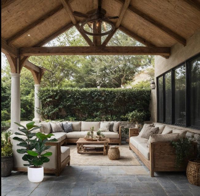 3' Faux Potted Fiddle Leaf Fig Tree, side view - House Of Avana