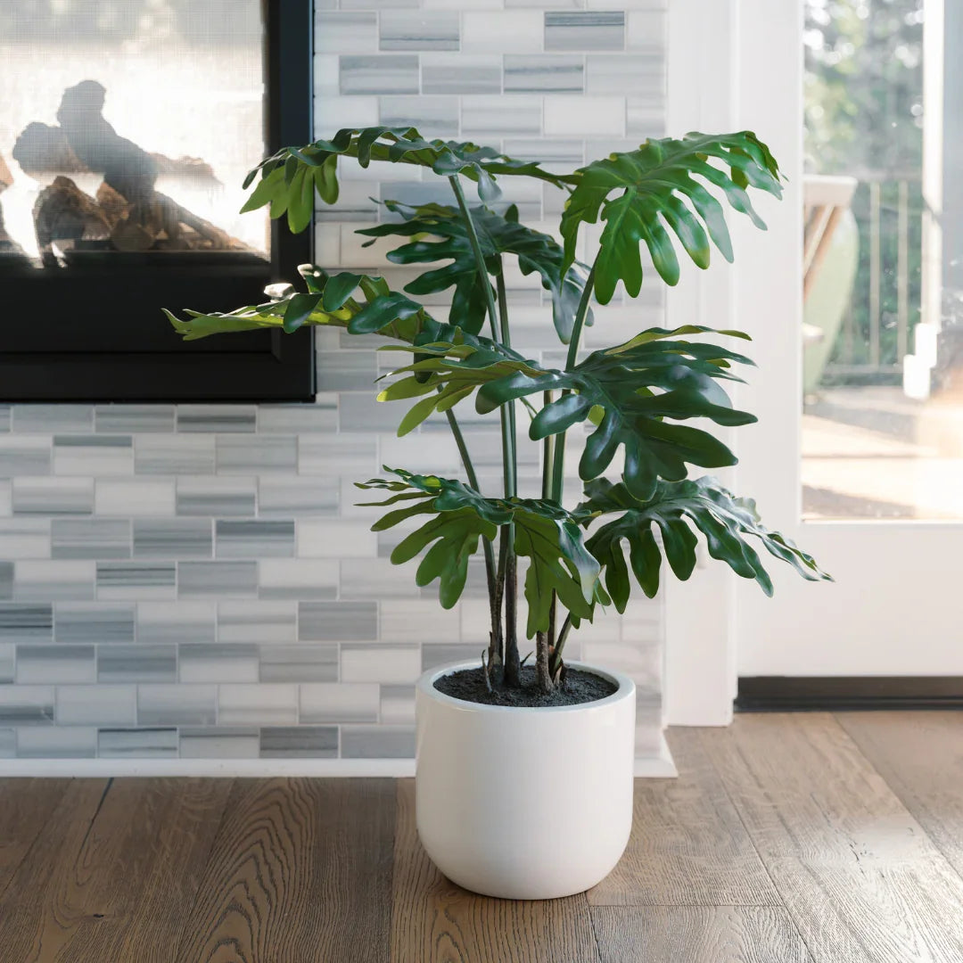 3' Faux Potted Philodendron CG Hunter