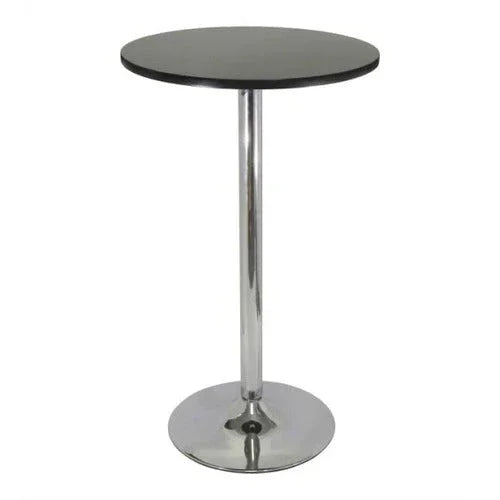 3 Piece Modern Dining Set with Bistro Table and Two Stools