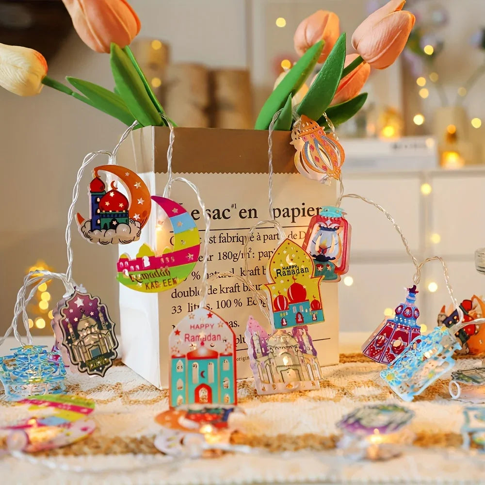 LED Lights - Battery-Powered Ramadan Decor