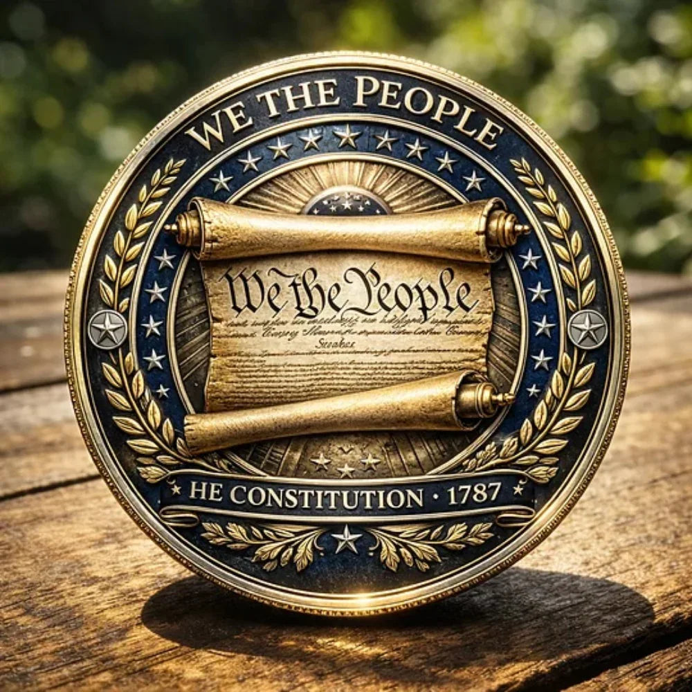 Commemorative Coin - Double-sided Metal Anniversary