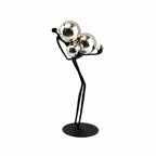 Human Sculpture with Decorative Metal Balls