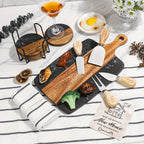 House Warming Gifts New Home, 11pcs Housewarming Gifts Basket for New House, Unique Housewarming Gift Baskets for Couples, Clients, Women (Black Marble) House Of Avana