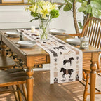 Table Runner - Rustic Polyester Western