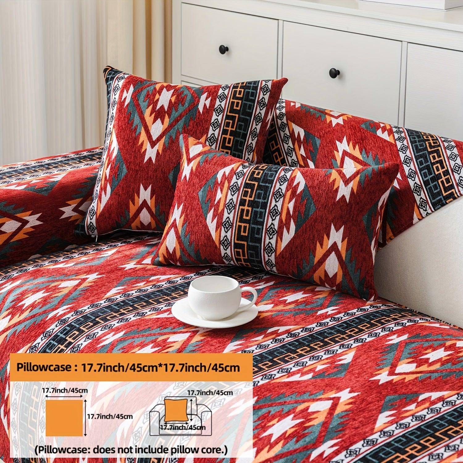 Linen Couch Slipcover | Boho Dog Proof Couch Slipcovers for All-Season topspet