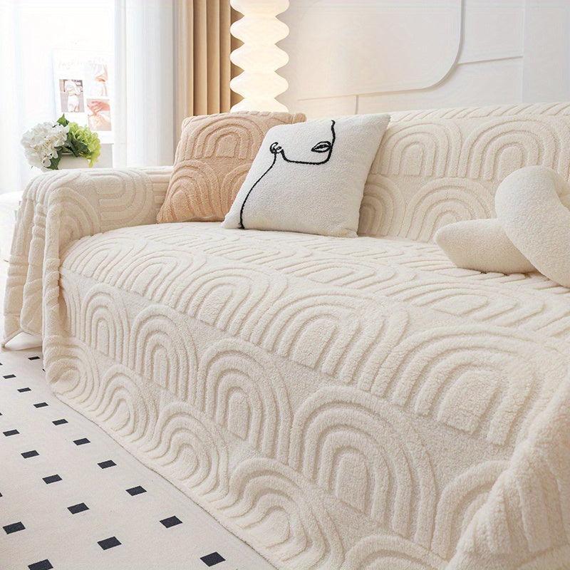 Luxurious Four Seasons Jacquard Slipcover | Waterproof Cover for Couch topspet