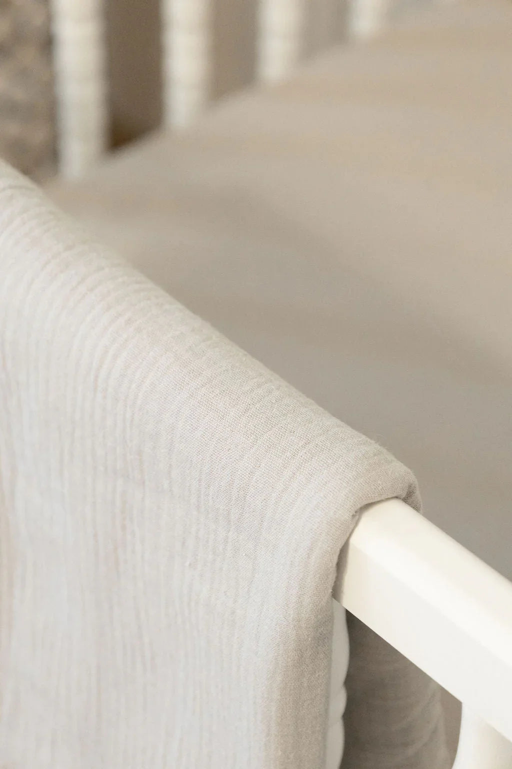 100% Organic Cotton Gauze Muslin Crib Sheet Cradle Comforts Co.