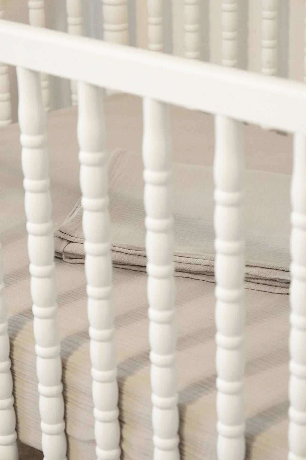 100% Organic Cotton Gauze Muslin Crib Sheet Cradle Comforts Co.