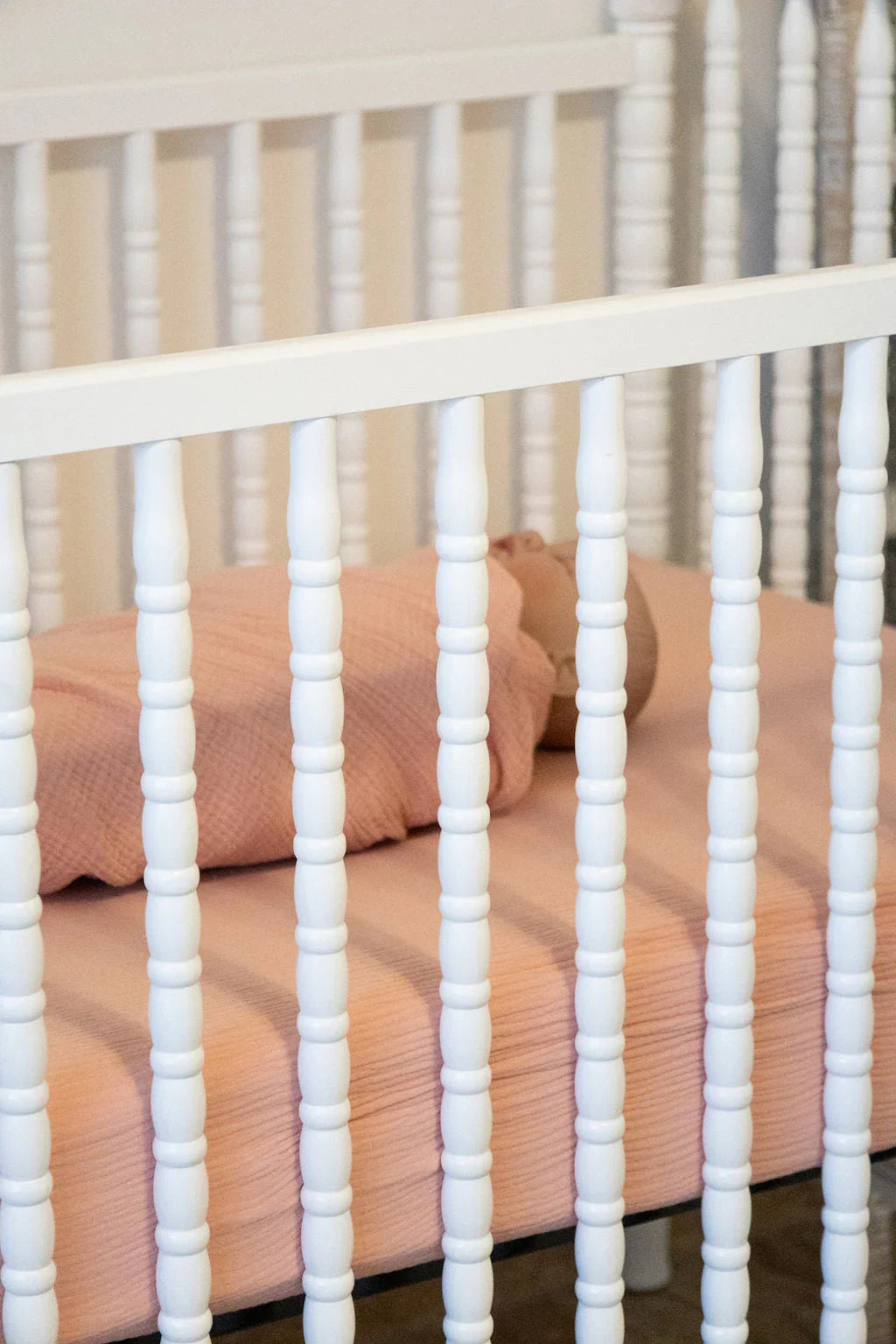 100% Organic Cotton Gauze Muslin Crib Sheet Cradle Comforts Co.