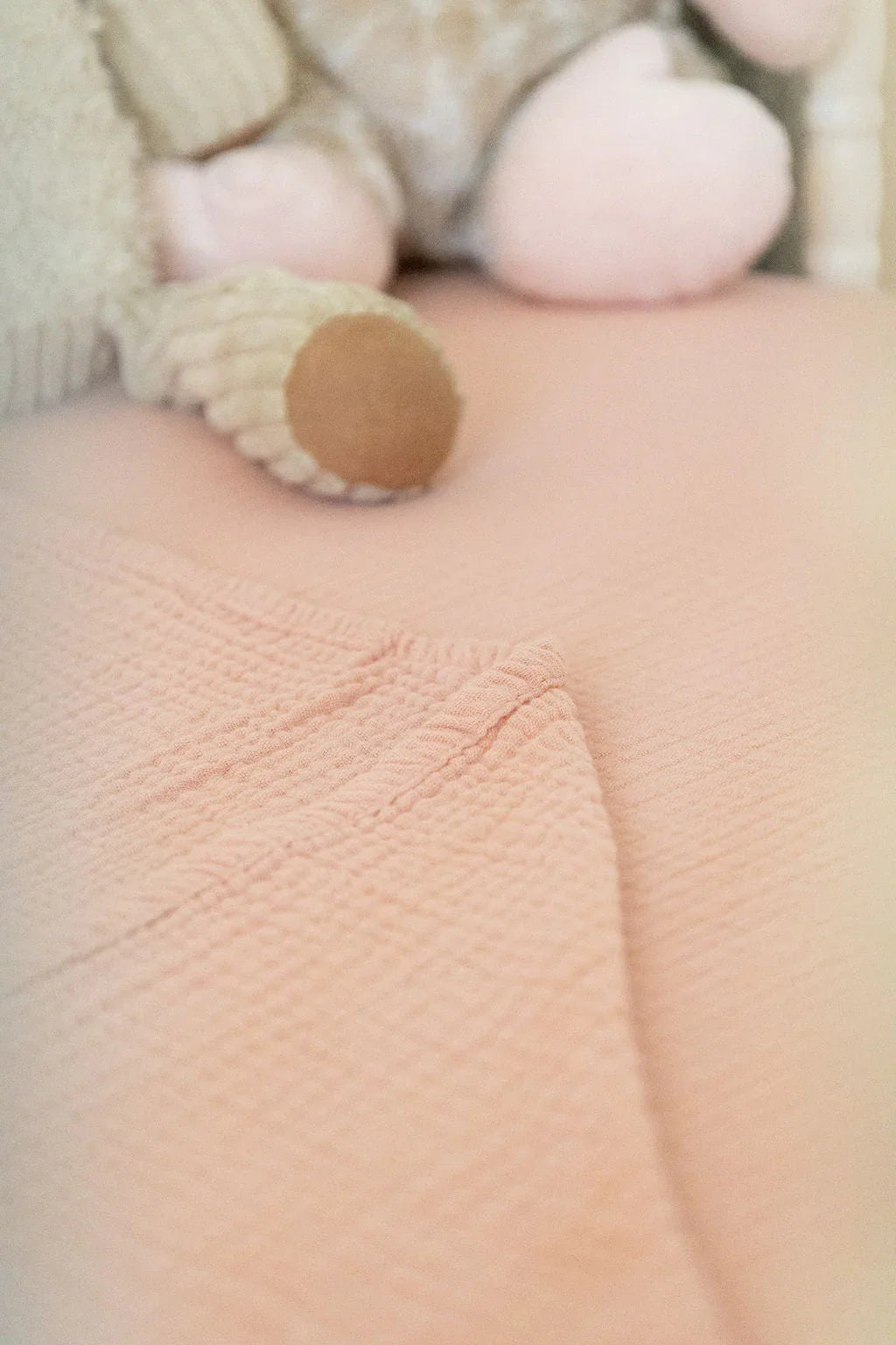 100% Organic Cotton Gauze Muslin Crib Sheet Cradle Comforts Co.