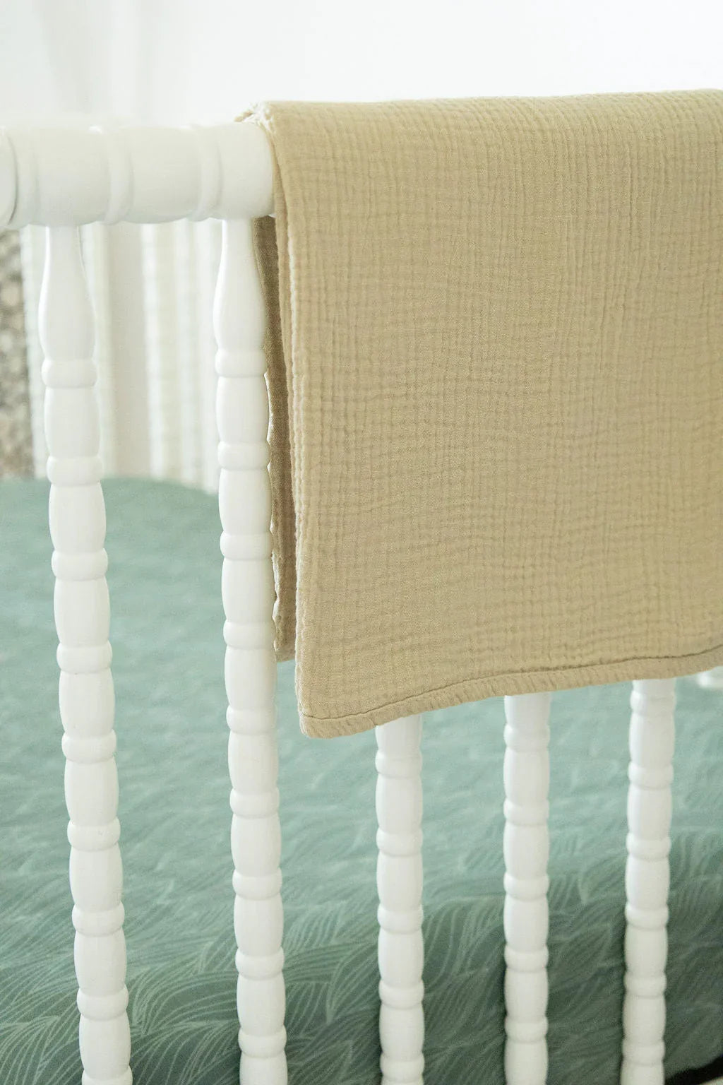 Organic Cotton Gauze Muslin Swaddle Blanket Cradle Comforts Co.