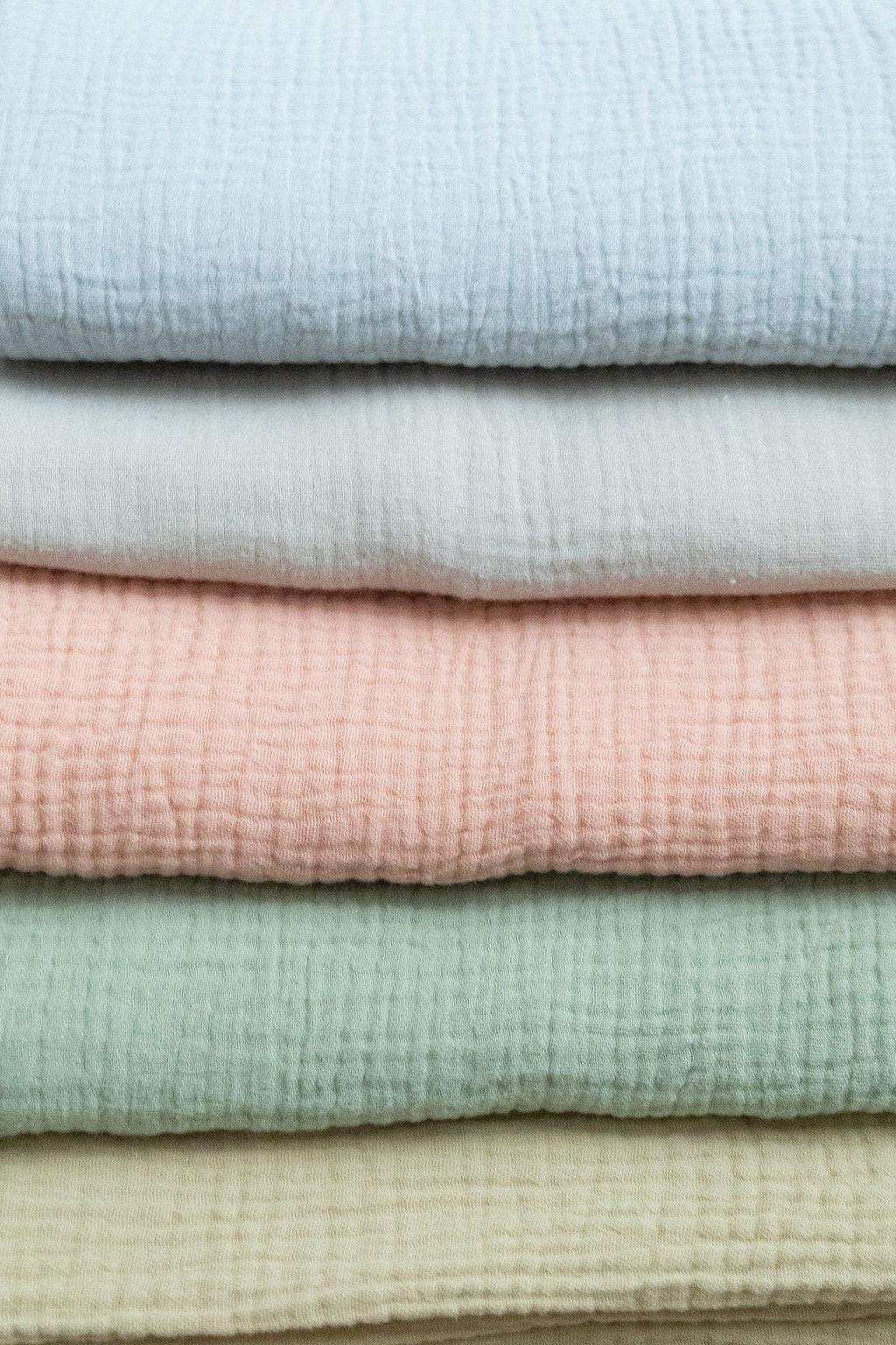 Organic Cotton Gauze Muslin Swaddle Blanket Cradle Comforts Co.