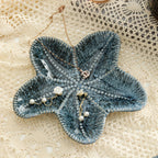 Jewelry Tray - Dual-Color Ceramic Starfish