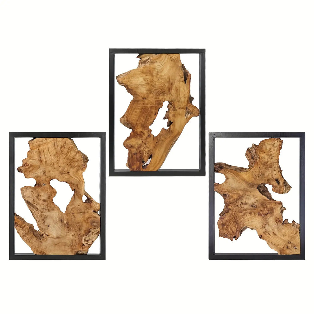 Wall Decor - Natural Wood Unique
