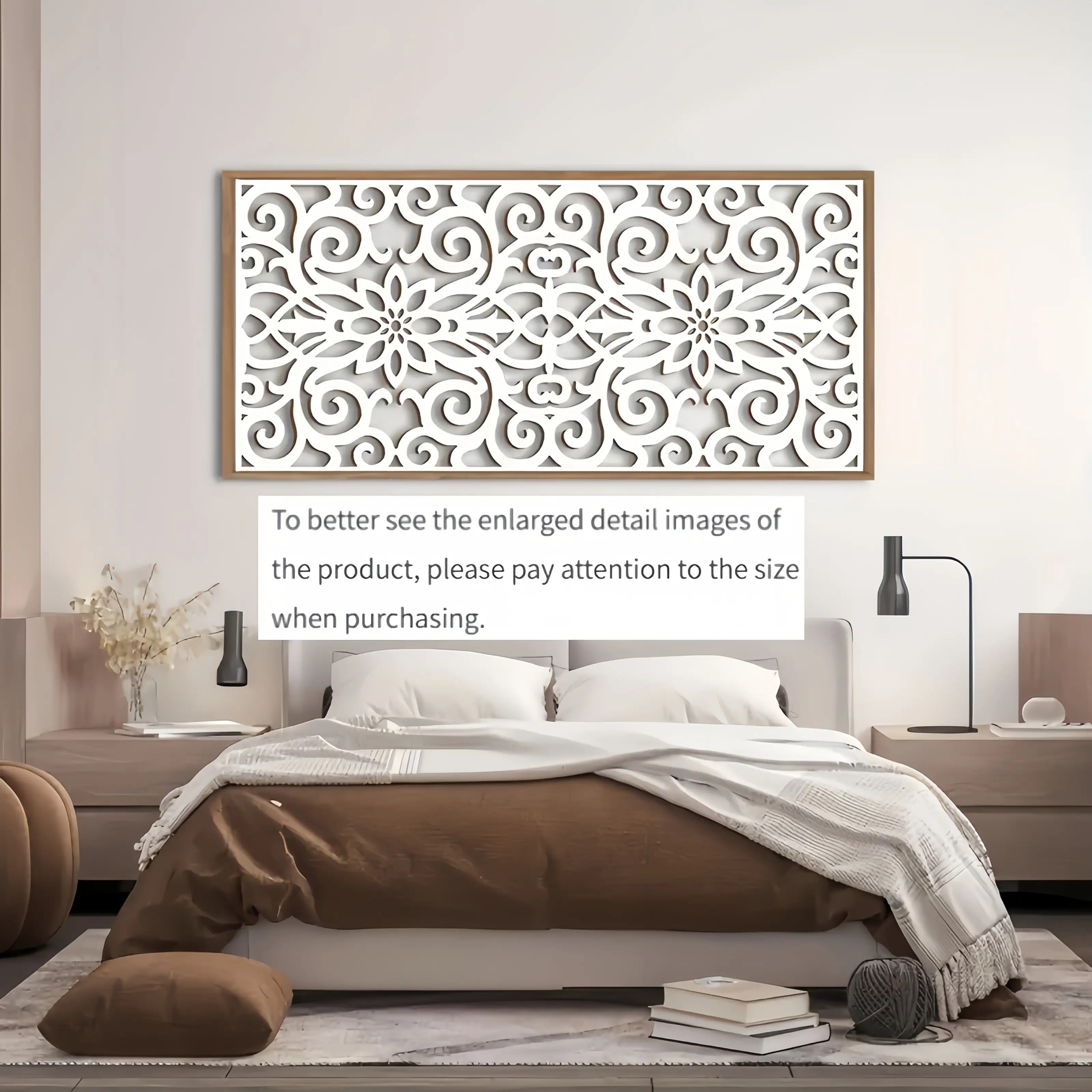 Wall Art - Geometric White Large