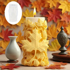3D Maple Leaf Candle Molds - Durable Silicone Scented Candle & Soap Molds for Elegant Fall Decor, Weddings, Halloween, and Home Accents, Candle Making Supplies, Decorative Molds, Realistic Leaf Design, Highquality Silicone House Of Avana