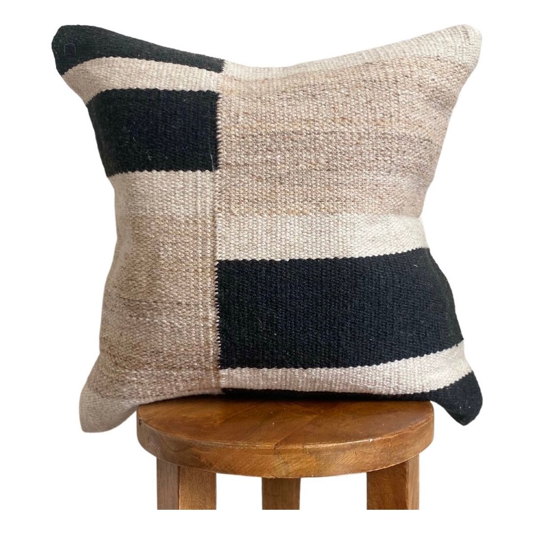 Calabasas Pillow Cover – Soft Neutral Minimalist Throw Pillow