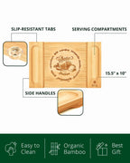 Cheese Board, 15.5” x 10” Royal Craft Wood