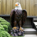 24.5in Huge Eagle Statue, Garden Patio Ornament For Garden, Porch House Of Avana