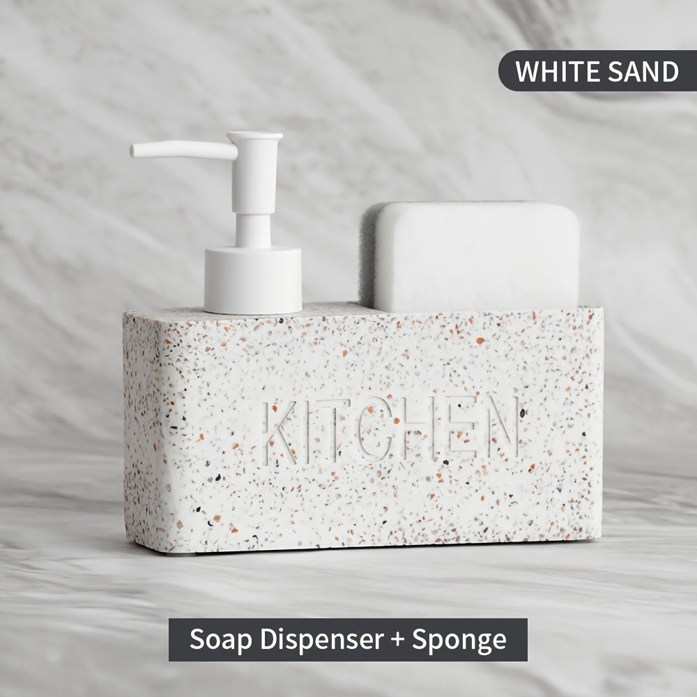 Soap Dispenser - Freestanding White Ceramic