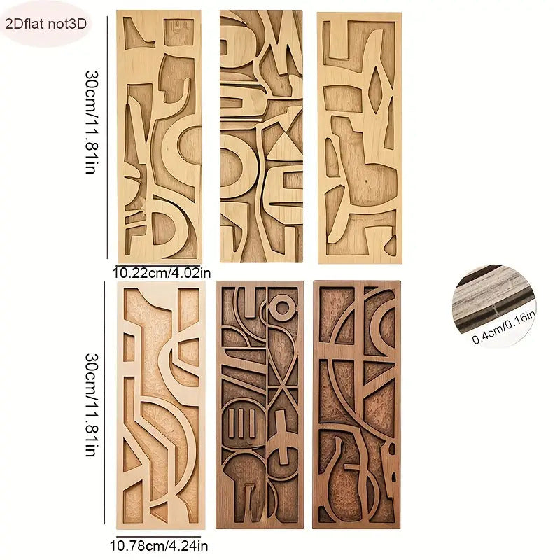 Wall Art - Geometric Wooden 3D