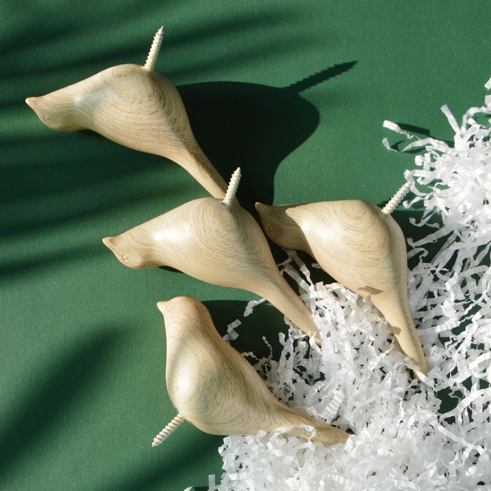 3D Creative Bird Wall Hook - Heavy Duty Luxury Modern Bird Resin Wall Hook Space-saving Key Holder Towel - Style:Fashion;Mounting Type:Wall mount, Utility Hooks House Of Avana