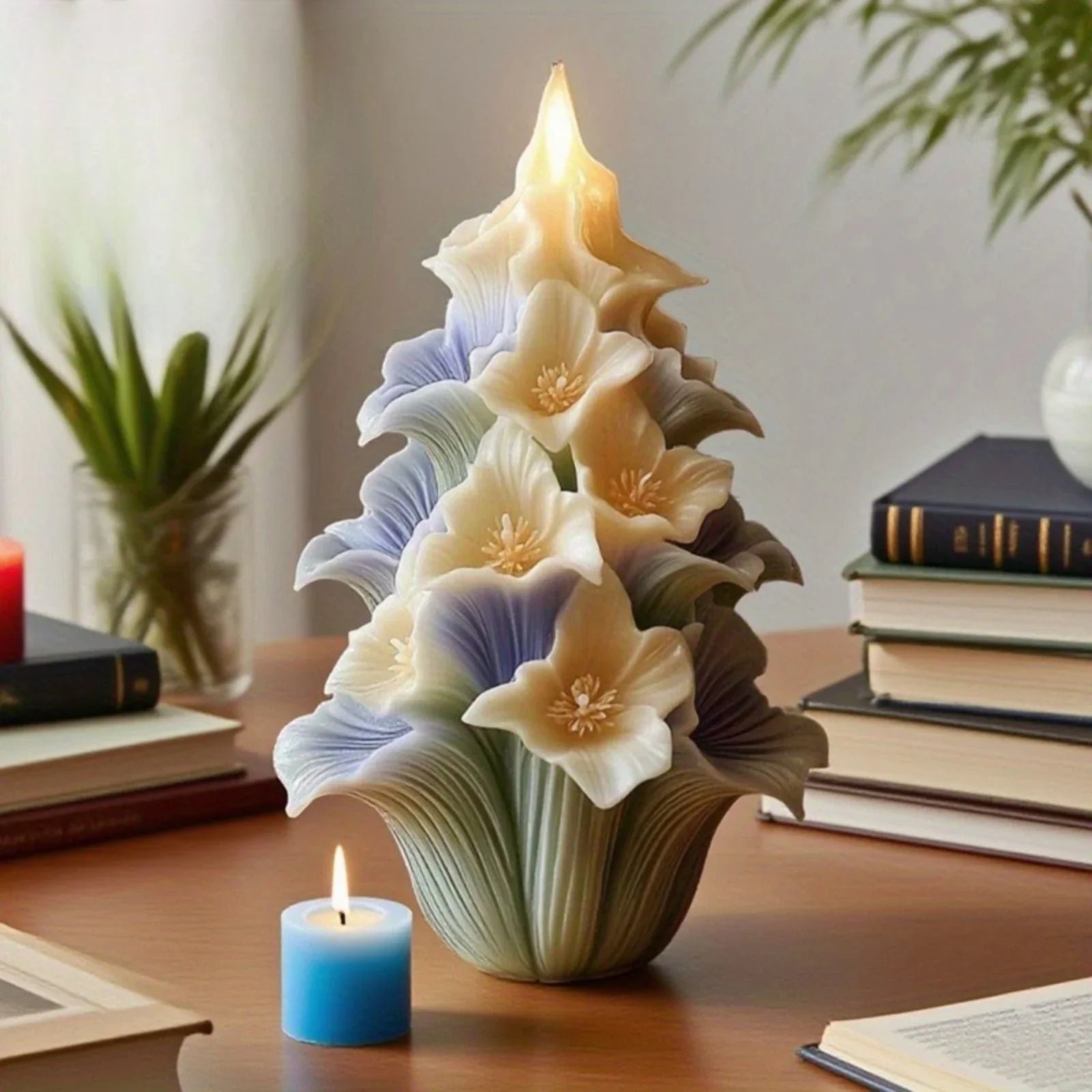 3D Floral Bouquet Mold with Layered Petals - Candle, Resin, Plaster, Soap Crafting - Reusable Silicone Casting Mold for Wedding, Home Decor, Birthday Party Centerpieces - Easy Release & Long-Lasting Floral Arrangement Mold, C House Of Avana