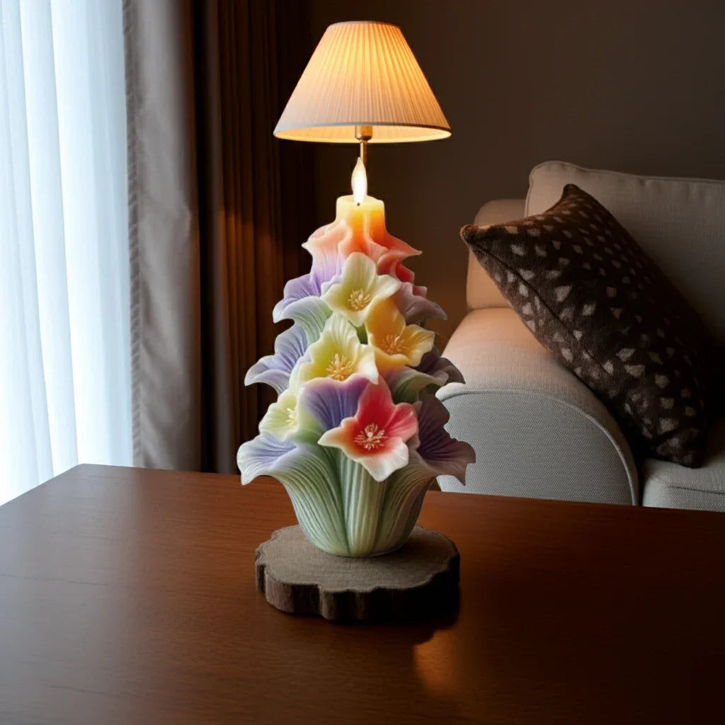 3D Floral Bouquet Mold with Layered Petals - Candle, Resin, Plaster, Soap Crafting - Reusable Silicone Casting Mold for Wedding, Home Decor, Birthday Party Centerpieces - Easy Release & Long-Lasting Floral Arrangement Mold, C House Of Avana