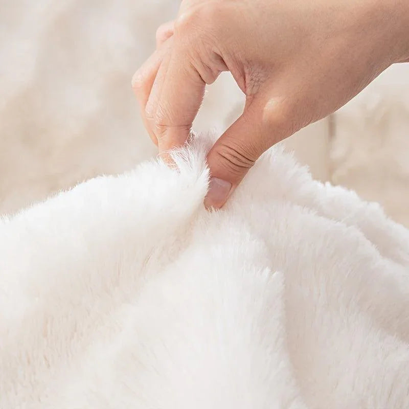 Molly Mutt Couch Cover - Soft, Cozy, and Non-Slip Plush Sofa Protector topspet