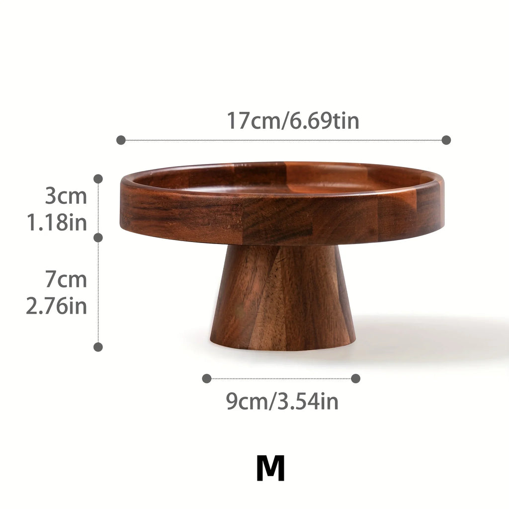 Cake Stand - Wooden Round