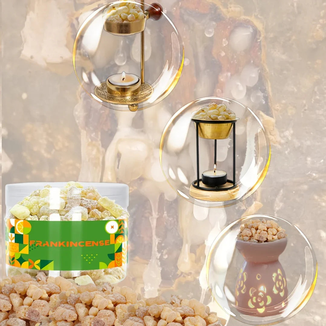 (3oz) Frankincense Resin Incense - Premium Somali Frankincense Harvested 2024 - Frankincense | Frankincense Resin Incense Church Incense | Luban | Iglesia Church House Of Avana