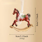 3pcs 3D Resin Christmas Tree Ornaments - Vintage Bell & Wreath Hanging Decorations, No Electricity Needed, Durable Plastic Holiday Gifts for Indoor/Outdoor Trees, Classic Style for Holiday Atmosphere, Christmas Tree Decoratio House Of Avana