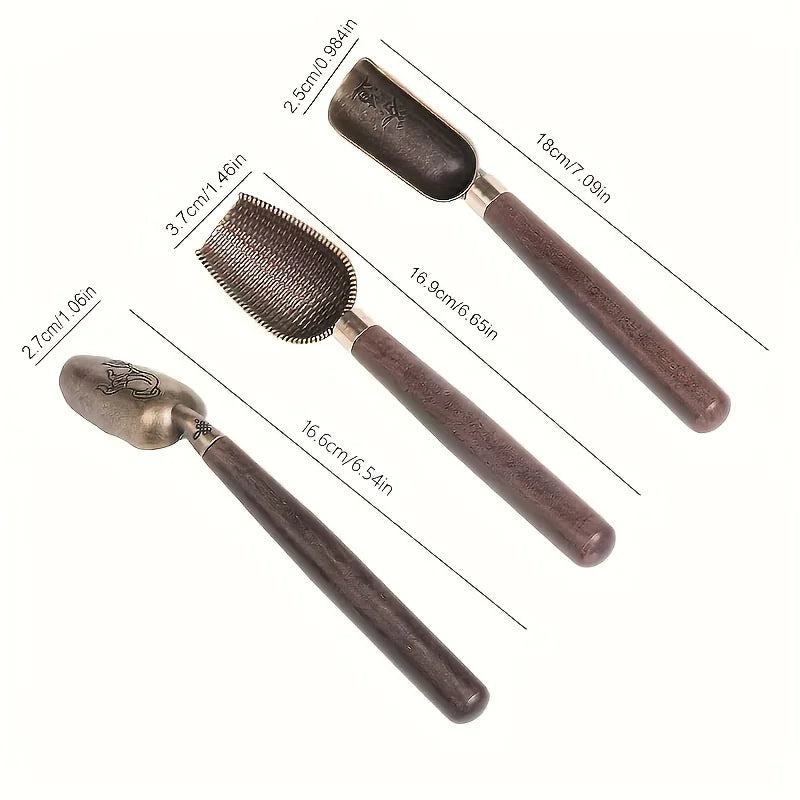 S Decorative Retro Metal Shaped Spoon with Bamboo Handle - Ideal Holiday Gift for Home Party Decorations... - House Of Avana