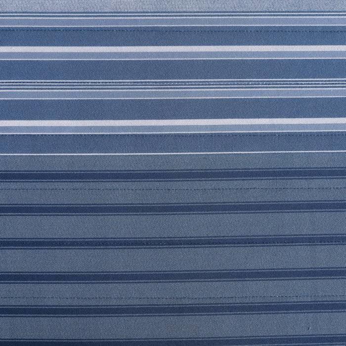 4 Piece Coastal Blue Navy White Stripes Cotton Daybed Cover Bedding Set