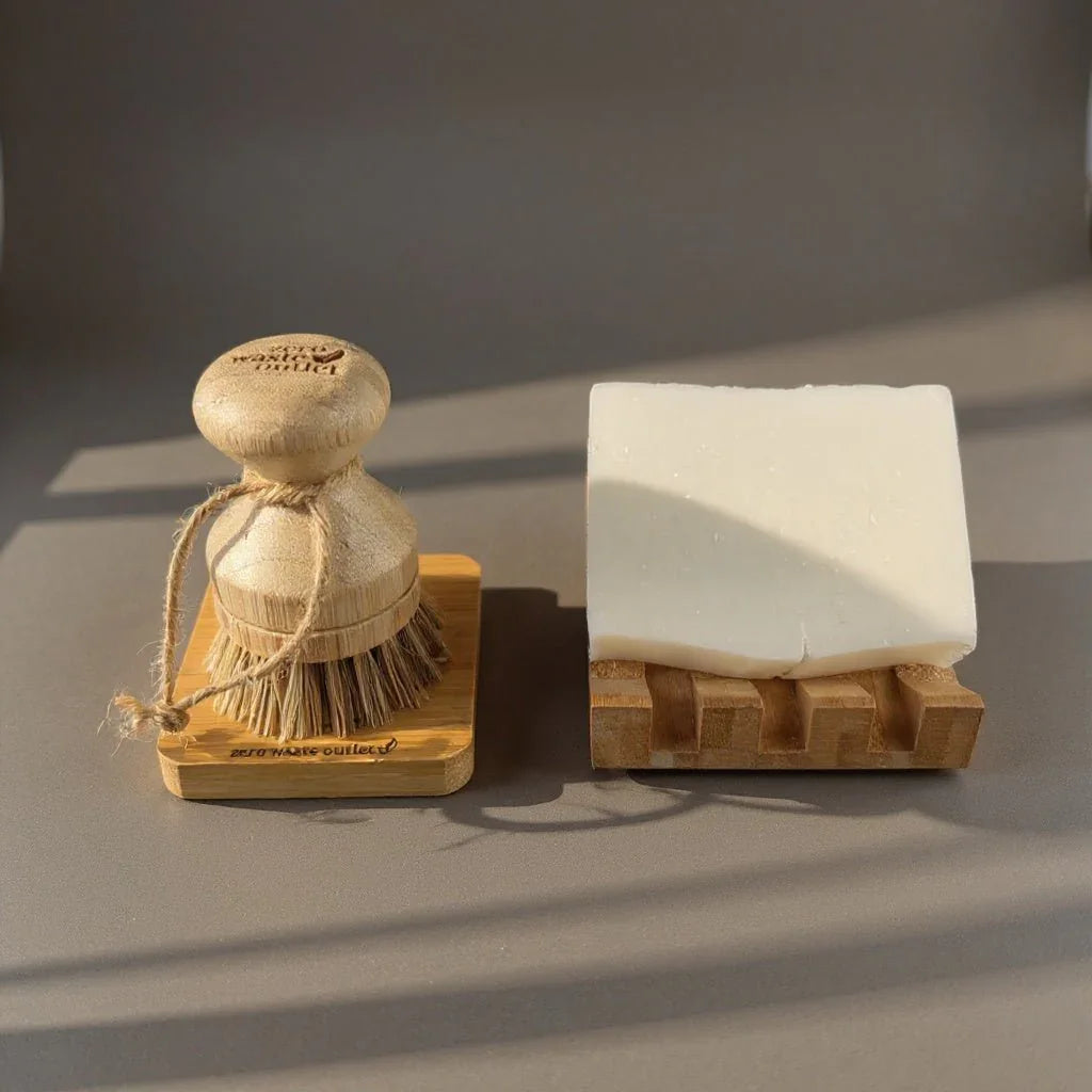 4 Piece Dish Washing Starter Kit Zero Waste Outlet