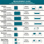 Luxurious Gradient Velvet Sofa Cover topspet